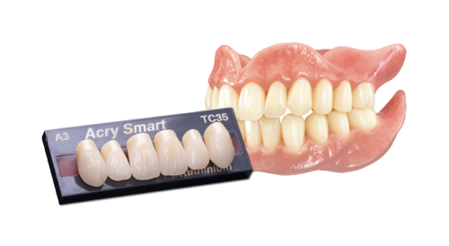 Ruthinium Smartkasko con denti Ruthinium Acry Smart e Acrysmartplus